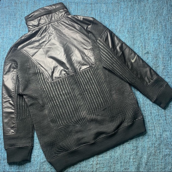 NWT Nike City Ready 1/4 Zip Training Jacket in Black Size Small - Picture 5 of 10